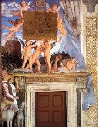 Andrea Mantegna Inscription with Putti oil painting